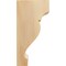 Ekena Millwork 1 3/4"W x 4"D x 8"H Medium Dearborn Wood Corbel, Red Oak CORW02X08X04DRRO - alternate 2